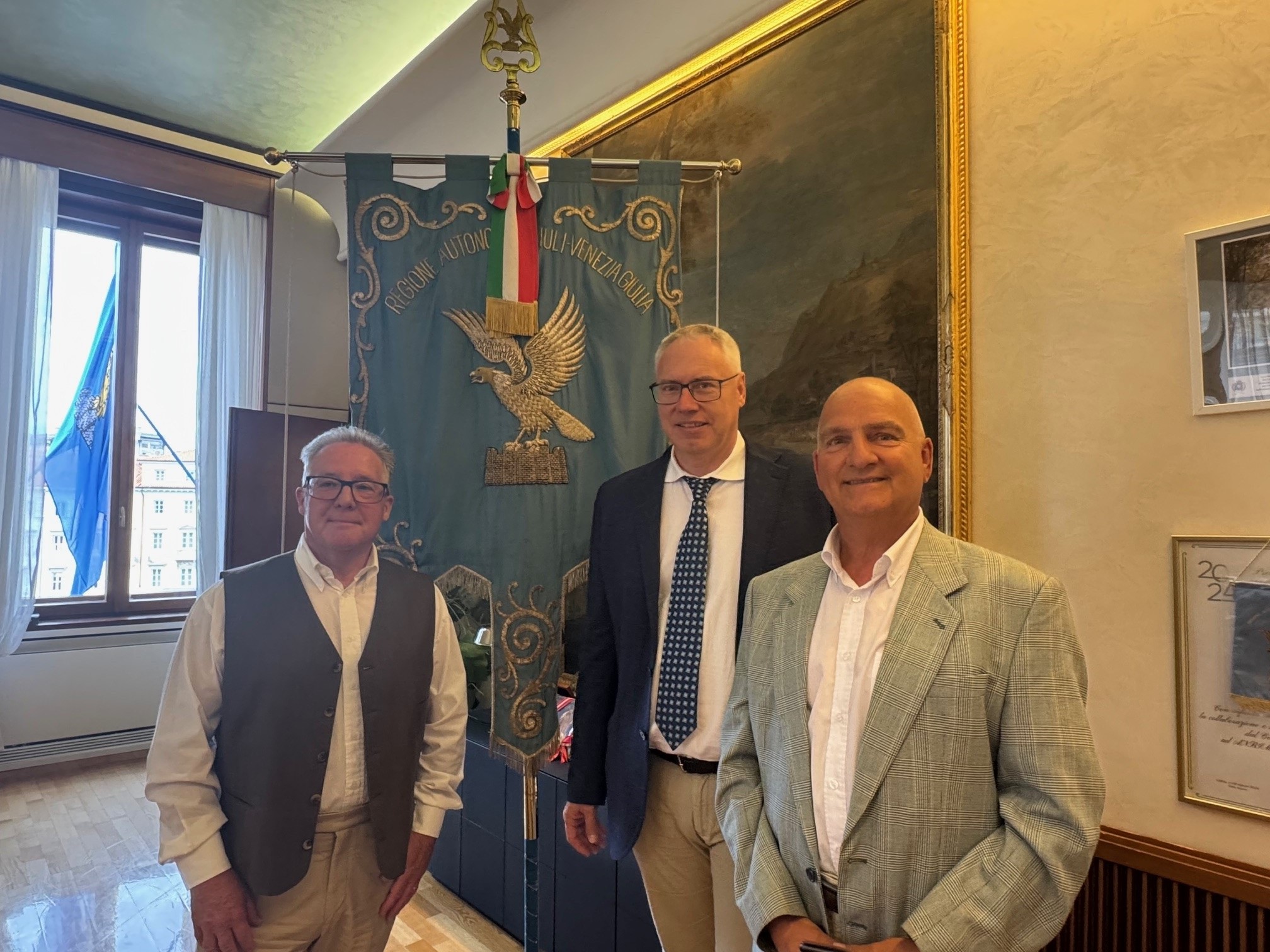 CULTURA. BORDIN CONSEGNA SIGILLO CR A DUE OLANDESI 